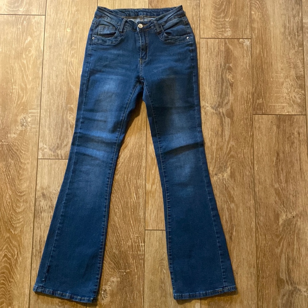 Shein flare jeans, size extra small